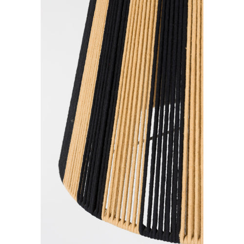 Bold Monkey Stripe it up Vloerlamp - Zwart - vtwonen shop