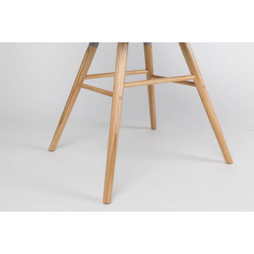 Zuiver Albert Kuip Eetkamerstoelen Armleuning Taupe - Set van 2