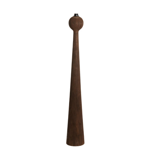 Light & Living vloerlamp Festina - bruin - Ø18cm