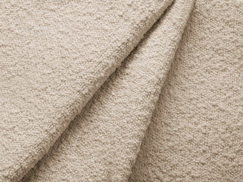 Micadoni - Poef "Miley" boucle beige - 90x90x40cm