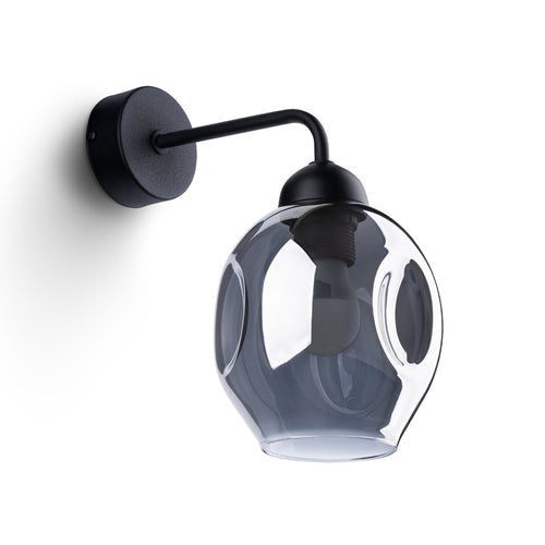 Sollux Lighting Wandlamp FILLAN 1 zwart - 25x15x29cm