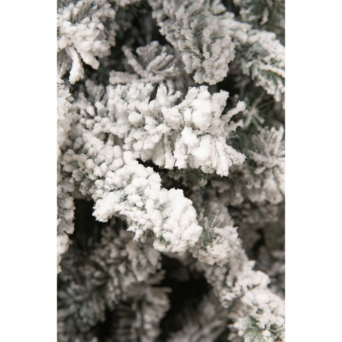Black Box Trees Snowdon Kunst Kerstboom met Sneeuw - Kunstkerstboom H185 x Ø117cm - Groen Frosted