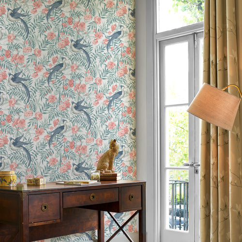 Laura Ashley Vliesbehang - Osterley Rosewood - 10mx52cm - vtwonen shop