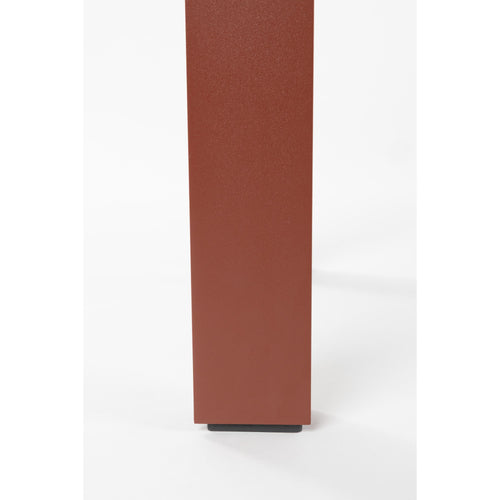 Zuiver Vondel Tuintafel 168,5 x 87 cm Rood