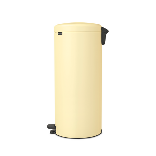 Brabantia NewIcon Pedaalemmer, 30 liter, kunststof binnenemmer - Mellow Yellow