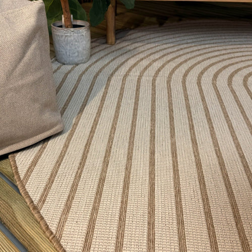Rond buitenkleed Bold jute - Interieur05 - 240 x 240 cm