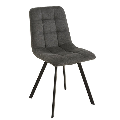Calicosy - Set van 4 gestoffeerde Eetkamerstoelen - 46x40x87 cm