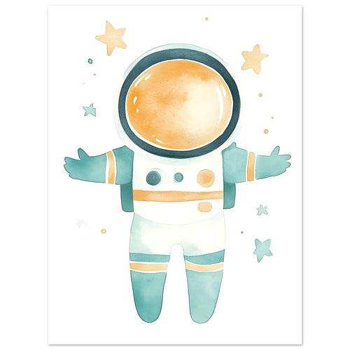 Artfulprints  Kleine ruimteheld   poster 30x40 cm - vtwonen shop