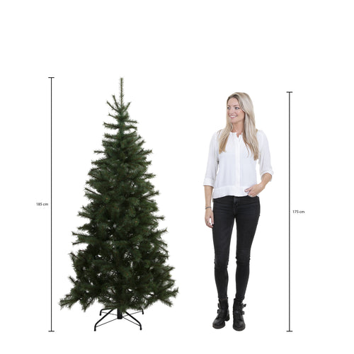 Black Box Trees Brampton Kunstkerstboom - Kerstboom H185 x Ø127 cm - Groen