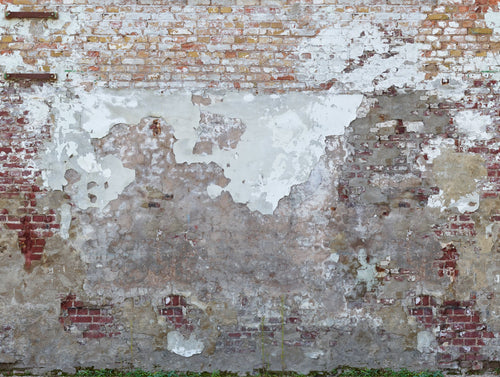 Livingwalls fotobehang steen grijs, bruin en crème - 371 x 280 cm - AS-392261
