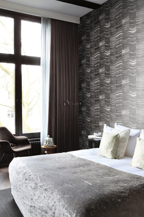 Origin Wallcoverings behang marmer motief zwart - 53 cm x 10,05 m - 337250 - vtwonen shop