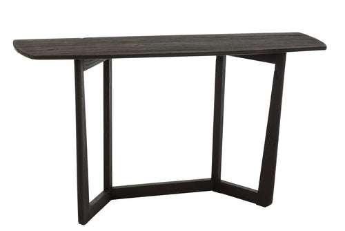 J-Line console Maty Exotiek - hout - zwart - vtwonen shop