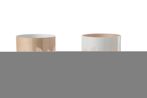 J-Line windlicht Halve Maan - glas - mix - large - 2 stuks - vtwonen shop