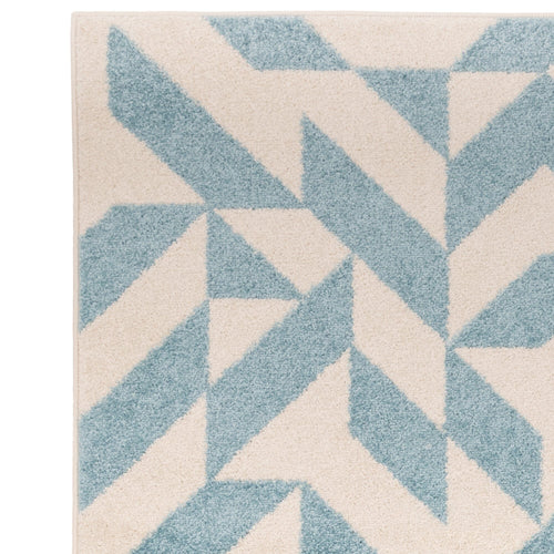 Vloerkleed Easy Living Muse Blue Shapes Rug MU03 200x290 cm - vtwonen shop