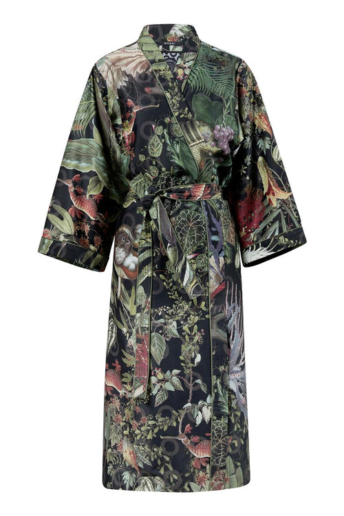 MOOOI kimono Menagerie Kimono - M/L cm - raven - vtwonen shop