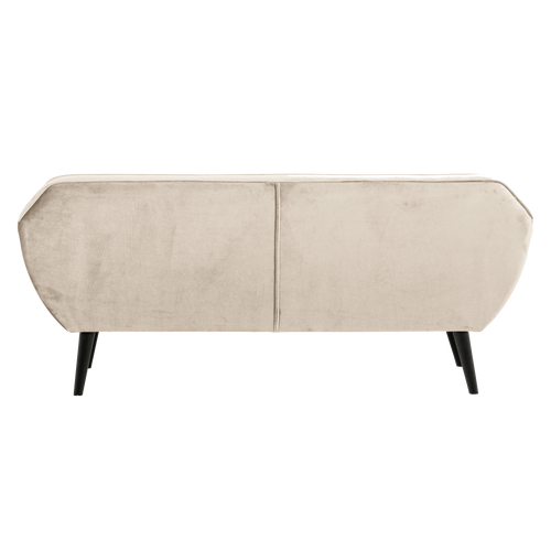 WOOOD bank Rocco 187 cm - Velvet - Off White