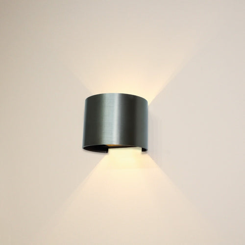 Artdelight wandlamp Gyro - 1 lichts - 11.2  x 9.7   cm - brons