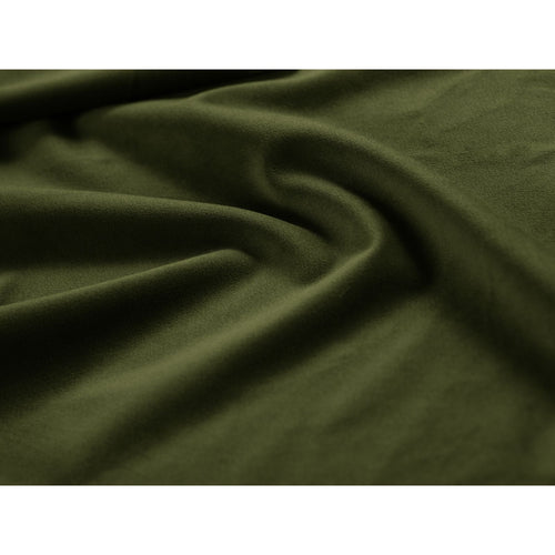 Cosmopolitan Design - Opbergbed met hoofdeinde Asti 90x200cm flueel legergroen - 220x130x95cm