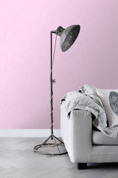 ESTAhome behang krijtverfeffect licht roze - 53 cm x 10,05 m - 128002 - vtwonen shop