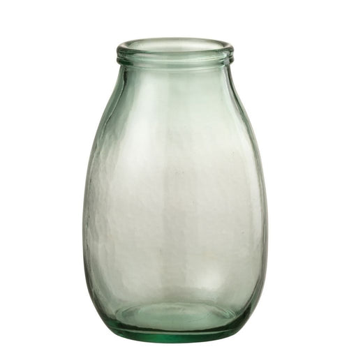 J-Line vaas Hoog - glas - transparant - 27 cm hoog