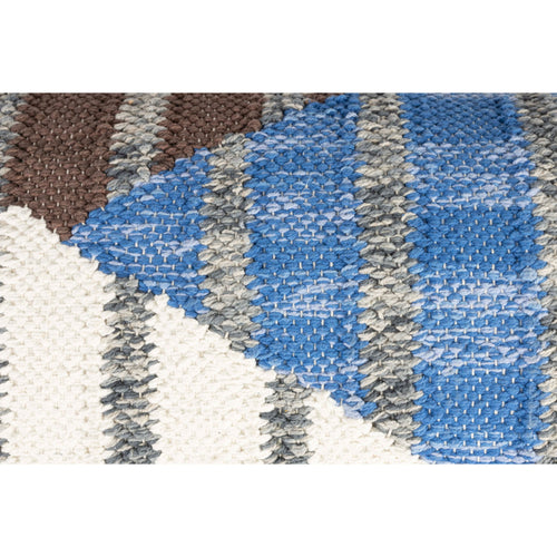 Dutchbone Hampton Kussen 60x30 Blauw - vtwonen shop