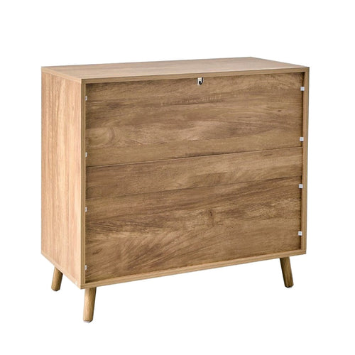 Calicosy - EDEN Dressoir 2 deuren - Licht hout - 75x80x39 cm