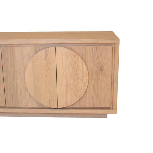 DÉJA Living Tv-meubel Isla - Naturel Eiken - 200x40x50cm