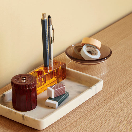 Hübsch kom Flow - glas - ø12xh4cm - vtwonen shop