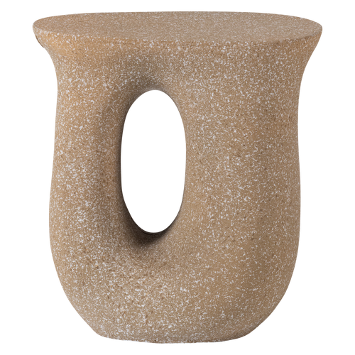 WOOOD bijzettafel met spikkels Mason - Magnesium - Groen - 45x42x33 - vtwonen shop