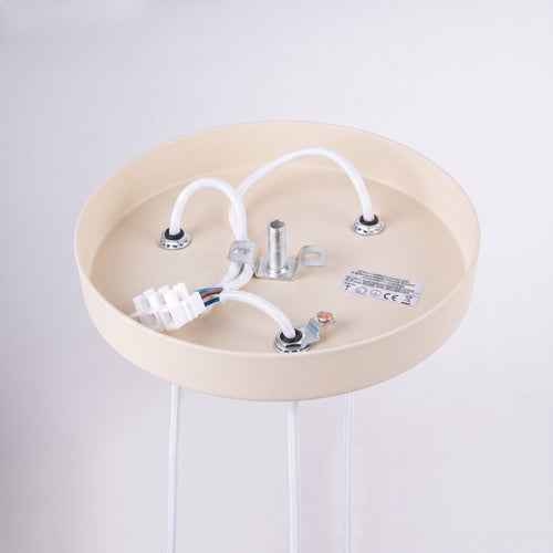 Sollux Lighting Hanglamp ARCHE 3P beige - 20x20x120cm