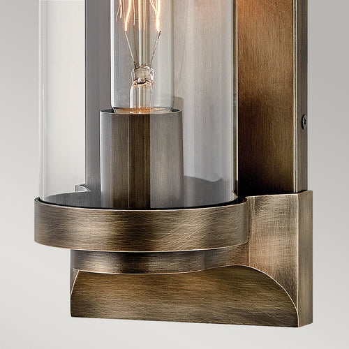 Elstead Hinkley Pearson Outdoor Wandlantaarn Gebronsd Brons, IP44