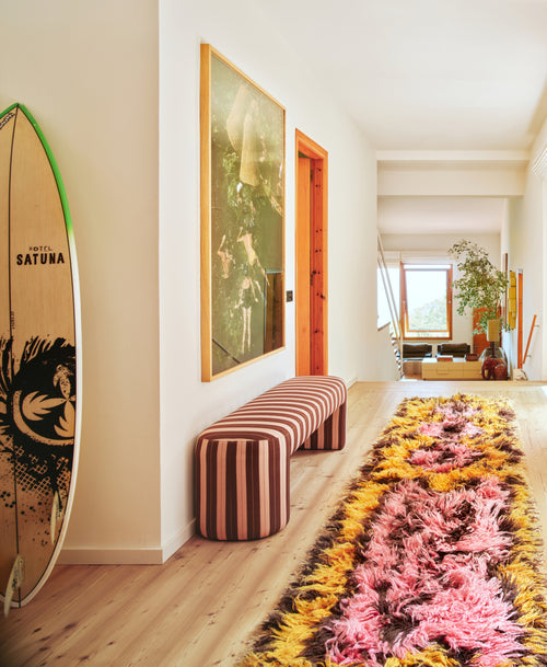 HKLIVING bank Lobby – gestreept - vtwonen shop