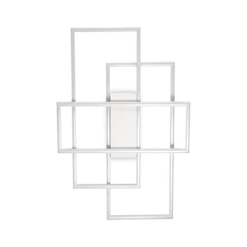 Ideal Lux FRAME-1 - Geïntegreerde LED Indoor 3 Lichts Plafondlamp Wit 3000K