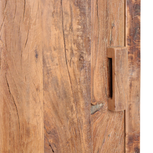 Farmwood 1-deurs kast - FSC-gerecycled hout - 80x40x180 cm