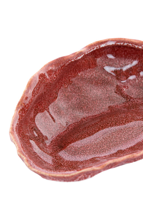 Light & Living schaal KALAKO - 41x20.5x10cm - rood - vtwonen shop