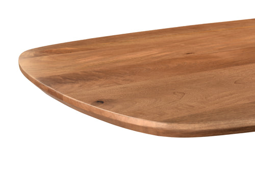 Livingfurn eetkamertafel Jesper Danish Oval - 230cm - mangohout - vtwonen shop