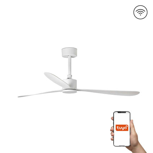 Faro Amelia Groot 3-bladig matwit Tuya Smart System