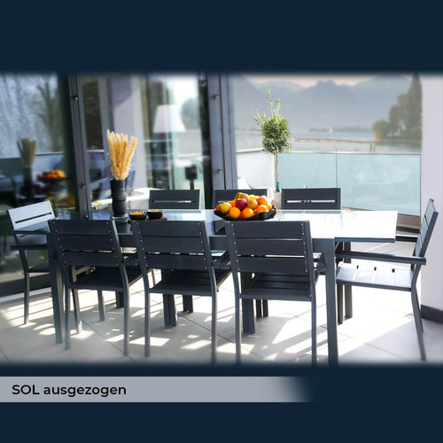 Home Deluxe Zitgroep SOL MADERA Hoeveelheid: 5 stuks.