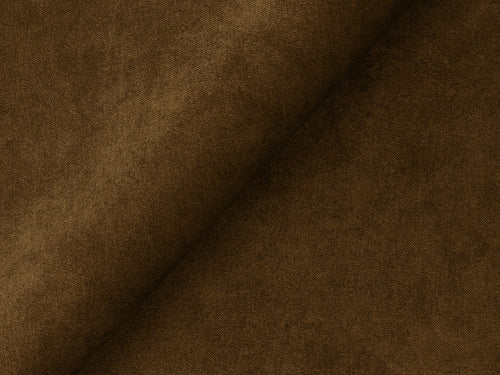 LaMiaSofa hoekbank rechts Ravenna - velours - mosterd - 255x165x77