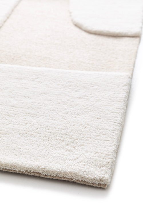 AFK Living vloerkleed Usonia - Handgeweven, zacht comfort voor elke dag en OEKO-TEX® Standard 100 gecertificeerd. - beige - 200x290 cm