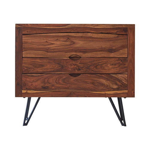 Tikamoon Massief palissander ladekast - Bruin - vtwonen shop