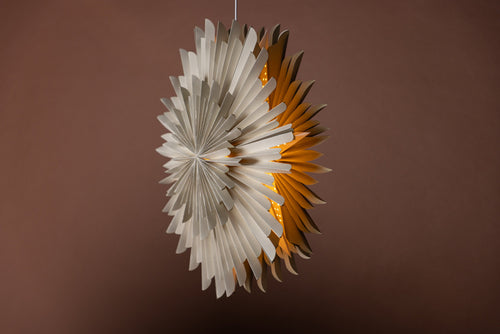 Rebellenclub Hanglamp Osaga - Beige - vtwonen shop