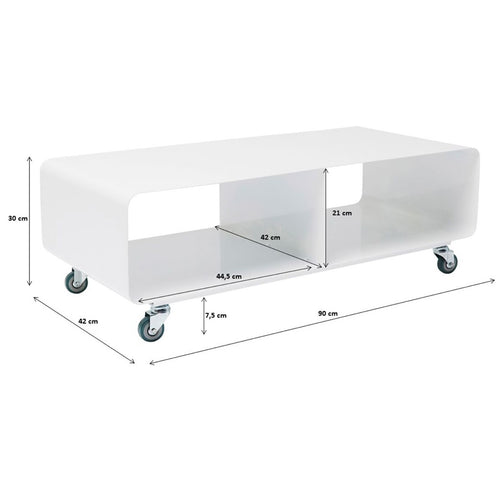 Kare Design TV-meubel Lounge wit