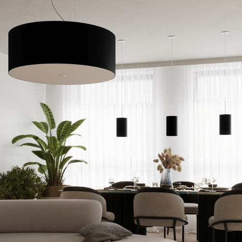 Sollux Lighting Kroonluchter OTTO 50 zwart - 50x50x115cm