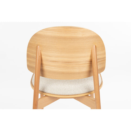 Zuiver Sunrise Eetkamerstoelen Hout Naturel - Set van 2