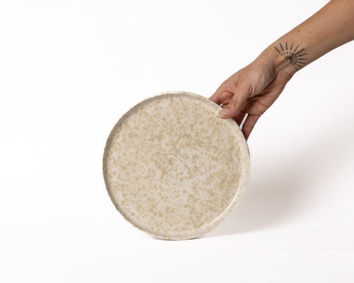 Mimo Homeware ontbijtbord Limestone Valley - 22 cm - Set van 2