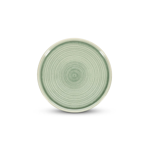 Salt & Pepper - Plat bord 27,5cm groen Cameo - Set van 4 - vtwonen shop