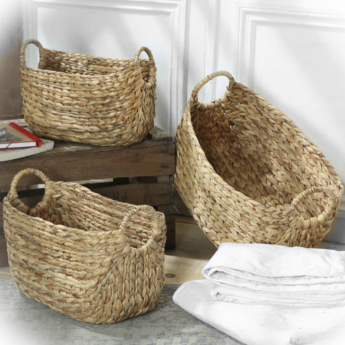 Calicosy - Opbergmand Woonkamer - Beige - 19x36x22 cm