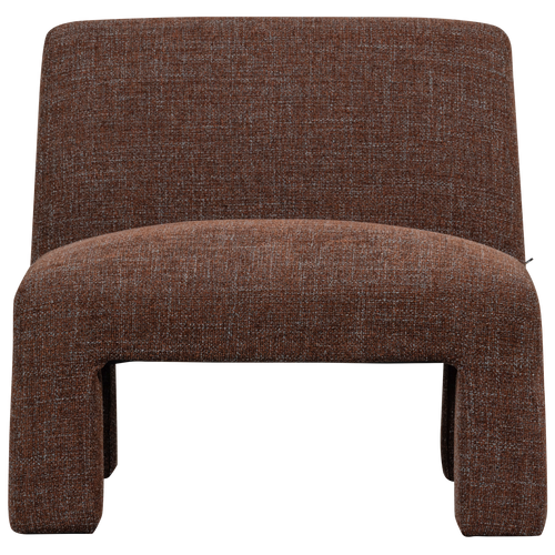 WOOOD fauteuil Lavid - Polyester - Chestnut - 73x74x84 - vtwonen shop