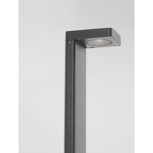 Merano Alberta Tuinpaal antraciet aluminium, helder glas LED 8W 560Lm 3000K IP65
